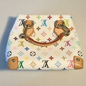 Louis Vuitton Audra multicolour handbag